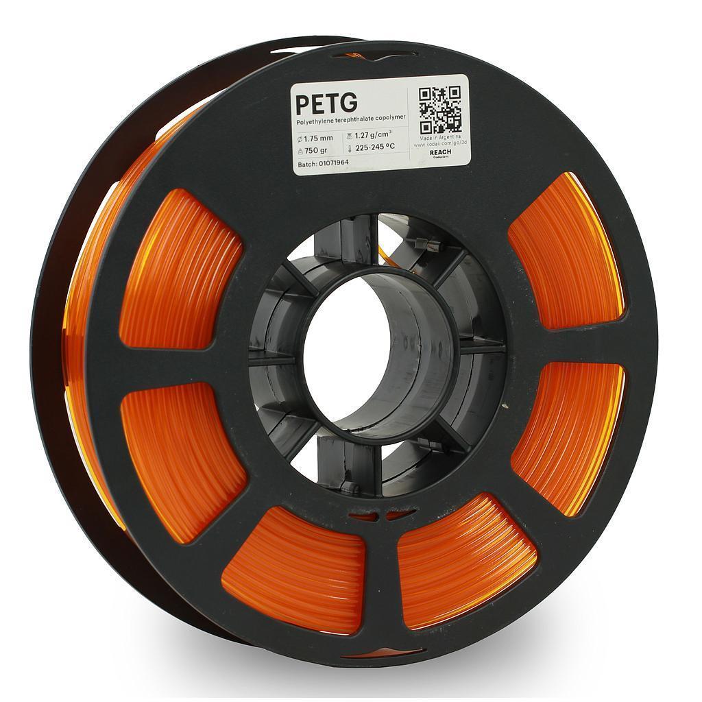 Kodak PETG Translucent Orange | 1.75mm | 750g