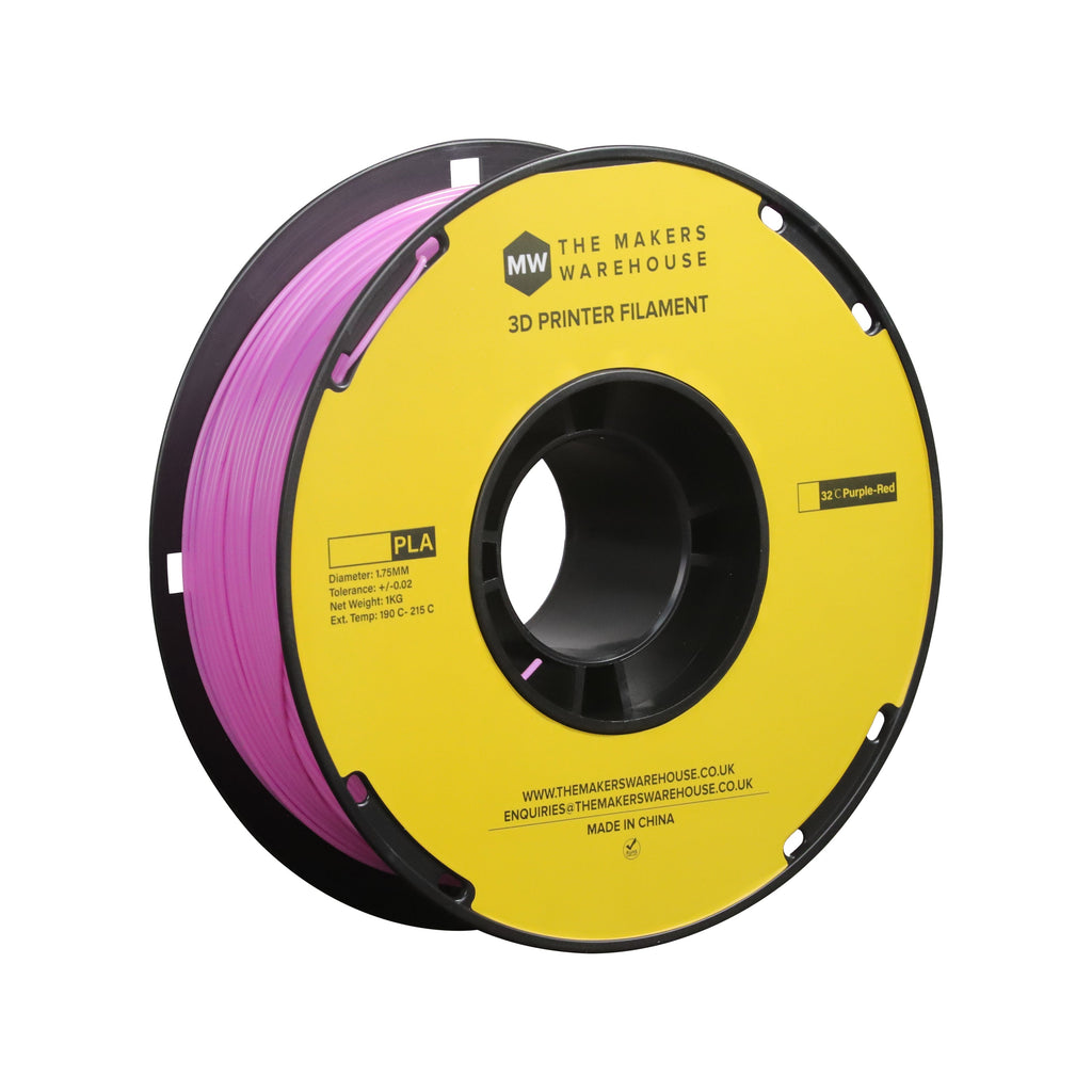 MW PLA Colour Change Purple to Red Filament 1.75mm 1kg