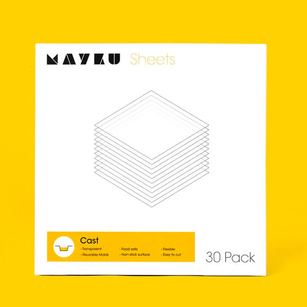 Mayku Cast Sheets 30 Pack (0.5mm PETg)